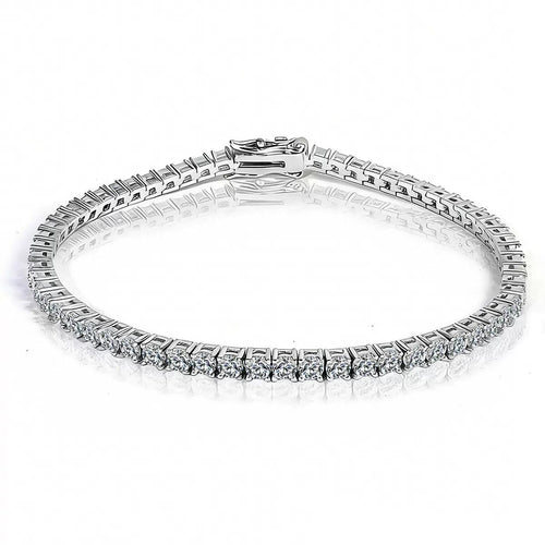 Moissanite Tennis Chain Bracelet for Women and Men